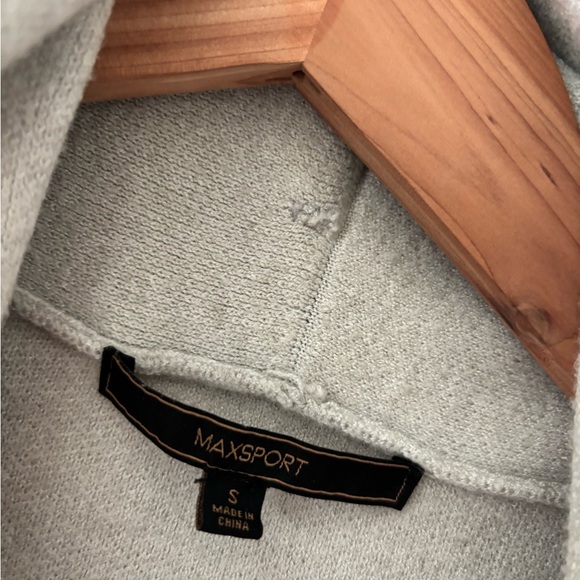 Sportmax Gray Women's Cardigan Coat size S - Picture 4 of 4